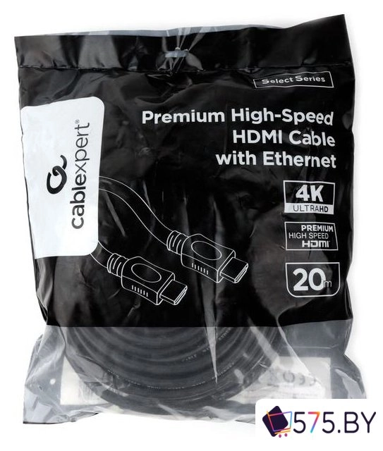 Кабель Cablexpert CC-HDMI4L-20M (20 м, черный) в магазине 575.by