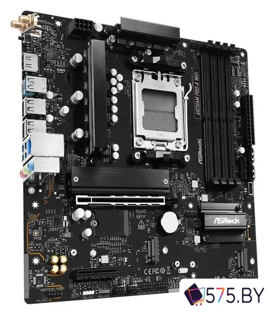 Материнская плата ASRock A620AM Pro-A WiFi в магазине 575.by