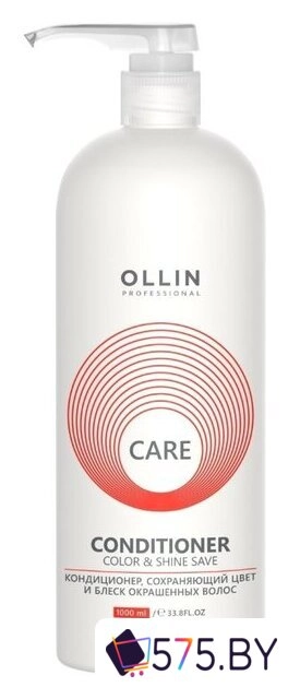 Кондиционер Ollin Professional Care сохраняющий цвет и блеск окрашенных волос 1 л в магазине 575.by