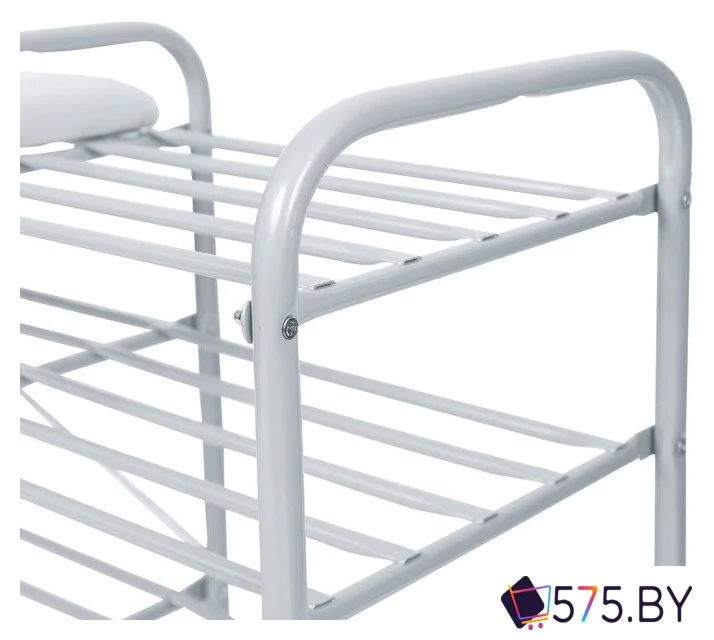 Полка для обуви Nika ЭТЛ3-1/МС (светло-серый/матовый серый) в магазине 575.by