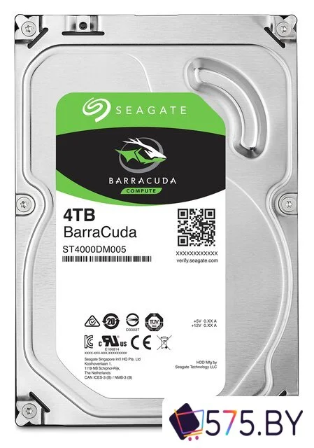 Жесткий диск Seagate Barracuda 4TB [ST4000DM004] в магазине 575.by