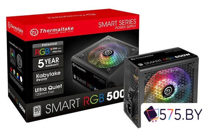 Блок питания Thermaltake Smart RGB 500W SPR-500AH2NK-2 в магазине 575.by