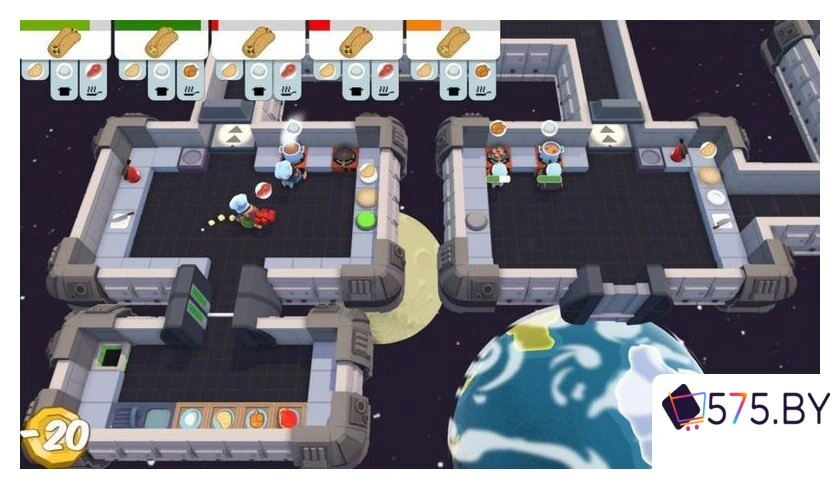 Игры для приставок PlayStation 4 Overcooked! + Overcooked! 2 в магазине 575.by