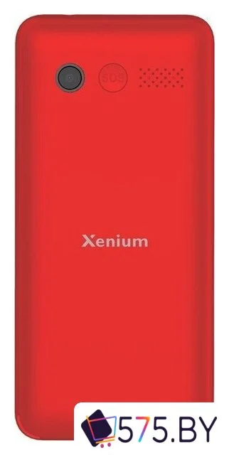 Кнопочный телефон Xenium X700 (красный)