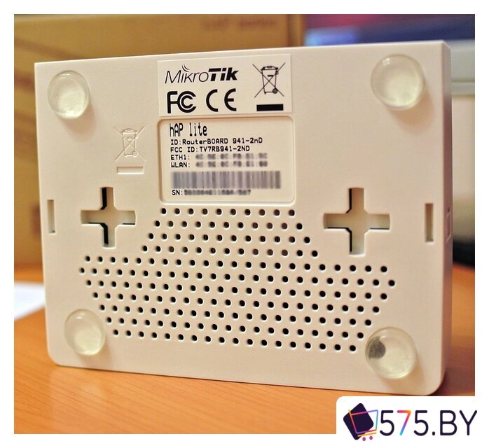 Wi-Fi роутер Mikrotik hAP lite (RB941-2nD) в магазине 575.by
