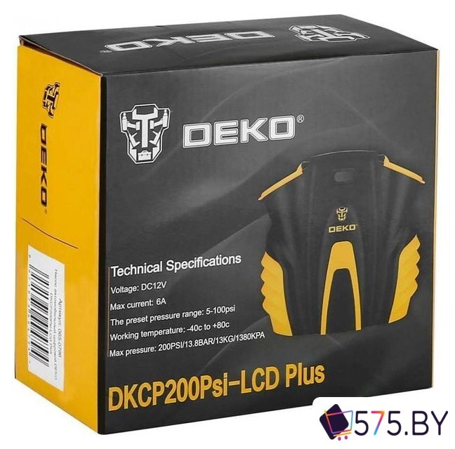 Автомобильный компрессор Deko DKCP200Psi-LCD Plus в магазине 575.by