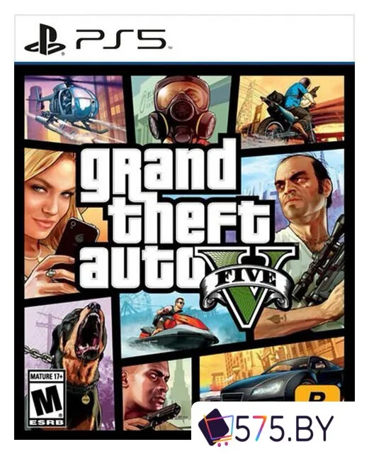Игры для приставок PlayStation 5 Grand Theft Auto V в магазине 575.by