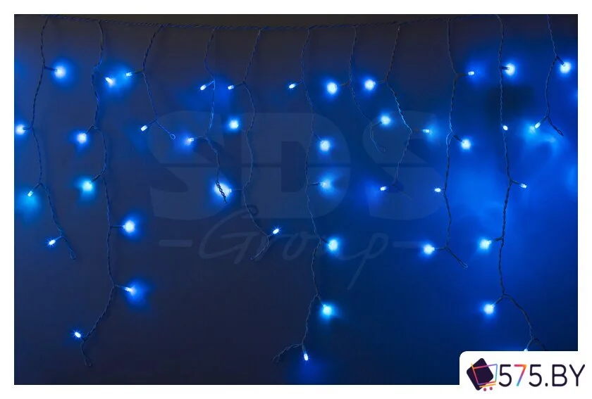 Гирлянда бахрома Neon-Night Айсикл (бахрома) 2.4х0.6 м [255-033-6] в магазине 575.by