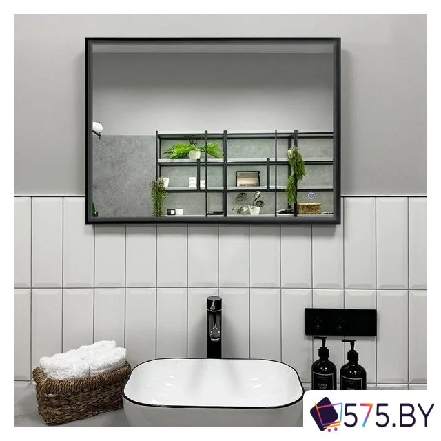 Мебель для ванных комнат Roxen Зеркало Sigma 510210-80B 80x70 в магазине 575.by