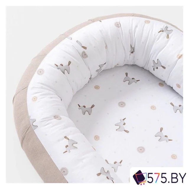 Матрас-кокон Perina Soft Cotton гнездышко ГН-02.12 (песочный) в магазине 575.by