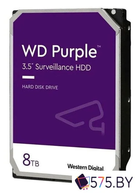 Жесткий диск WD Purple 8TB WD85PURU в магазине 575.by