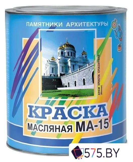 Краска Памятники архитектуры МА-15 2.5 кг (вишневый) в магазине 575.by