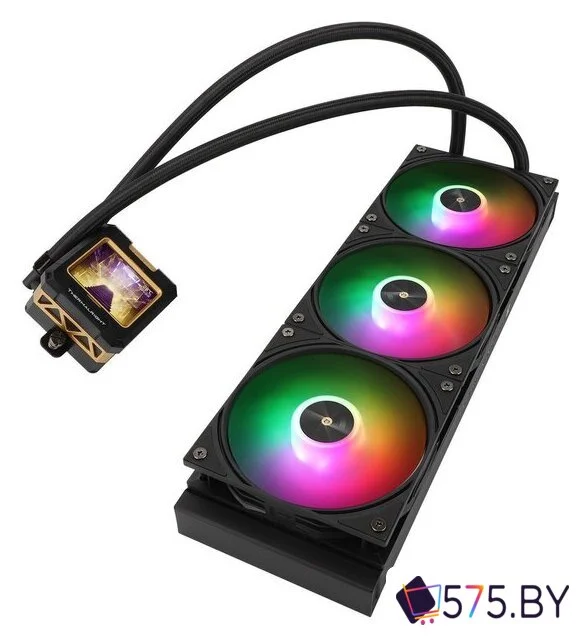 Система жидкостного охлаждения для процессора Thermalright Frozen Warframe 360 ARGB (черный) в магазине 575.by