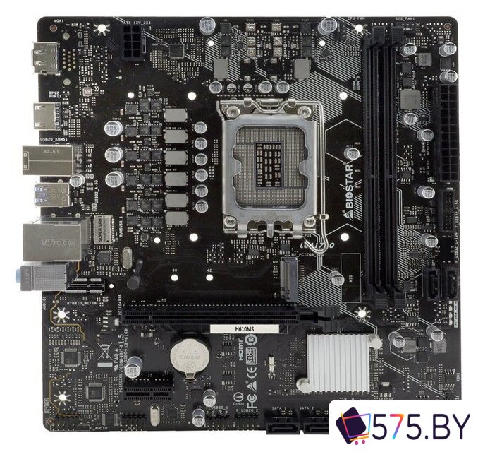 Материнская плата BIOSTAR H610MS Ver. 6.0 в магазине 575.by