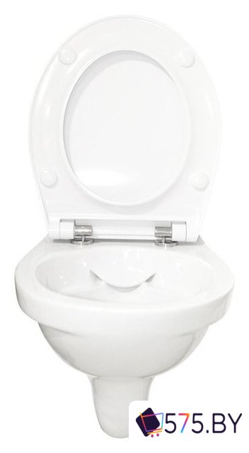 Унитаз подвесной Керамин Санти R (сиденье дюропласт с микролифтом Арктик Slim ЖС) в магазине 575.by