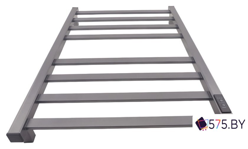 Полотенцесушитель Маргроид Ferrum Вид 81/10 Профильный СНШ 80x40 Графит, скрытого монтажа, таймер справа в магазине 575.by