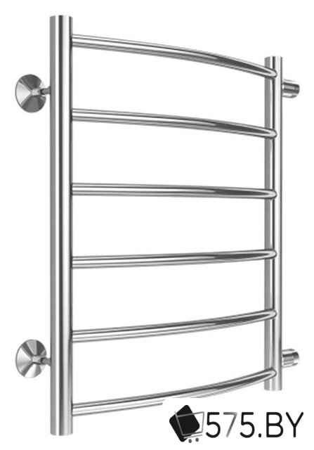 Полотенцесушитель TERMINUS Классик П6 500x600 (боковое подключение 50, хром) в магазине 575.by