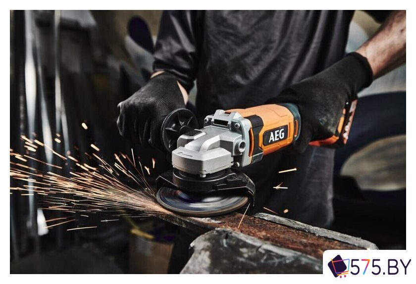 Угловая шлифмашина AEG Powertools BEWS18-125X2-0 4935498182 (без АКБ) в магазине 575.by