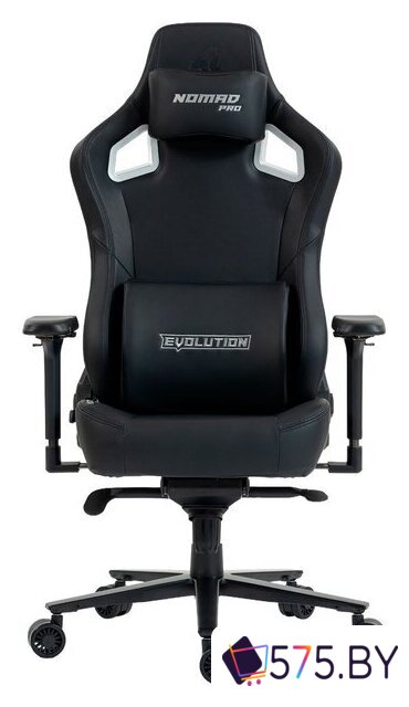 Игровое (геймерское) кресло Evolution Nomad PRO Apex (черный) в магазине 575.by