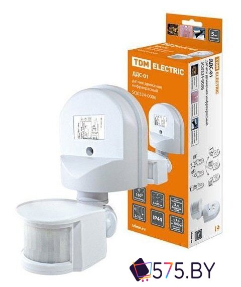 Датчик движения TDM Electric ДДС-01 SQ0324-0006 в магазине 575.by