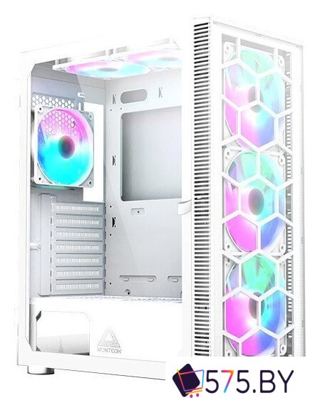 Корпус Montech X3 Glass (белый) в магазине 575.by