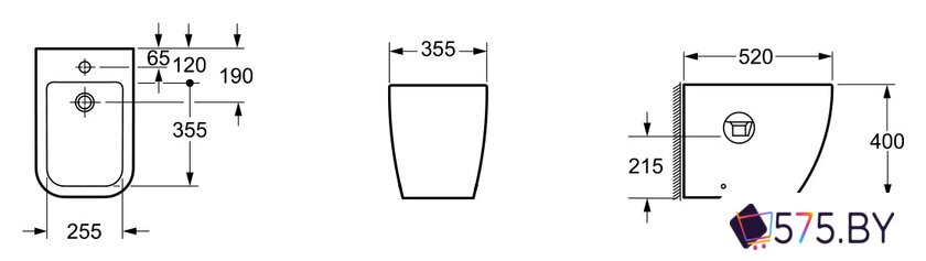 Биде Lavinia Boho One [33020060] в магазине 575.by