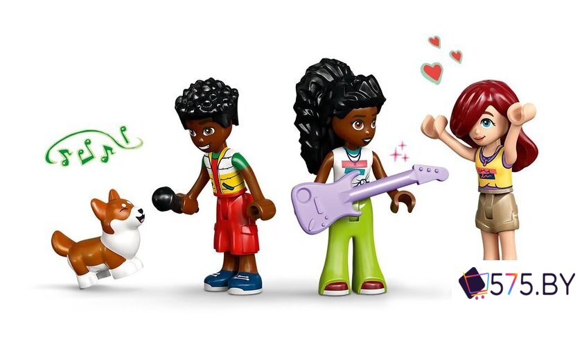 Конструктор LEGO Friends Музыкальный магазин и квартира 42653 в магазине 575.by