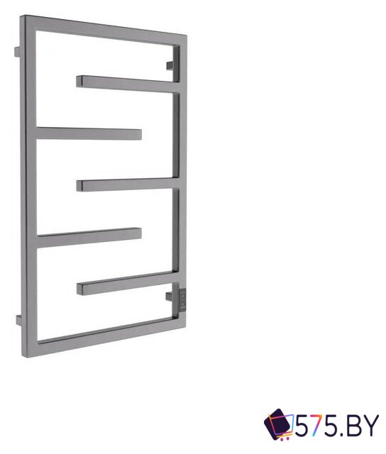 Полотенцесушитель Маргроид Ferrum Preim СНШ профильный 80*50 Графит, скрытого монтажа, таймер справа в магазине 575.by