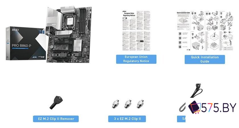 Материнская плата MSI Pro B860-P в магазине 575.by