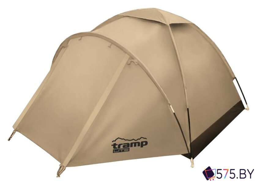 Треккинговая палатка Tramp Lite Fly 3 (песочный) в магазине 575.by