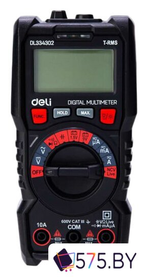 Мультиметр Deli DL334302 102977 в магазине 575.by