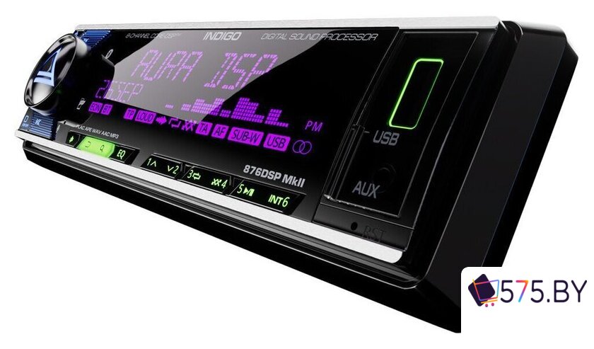 USB-магнитола Aura Indigo-679DSP MkII в магазине 575.by