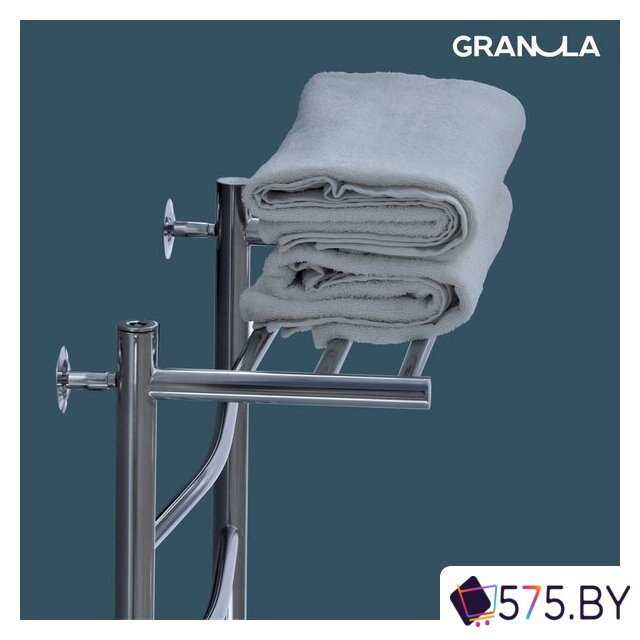 Полотенцесушитель Granula Евро 50x80 с полкой (боковое подключение, левое) в магазине 575.by