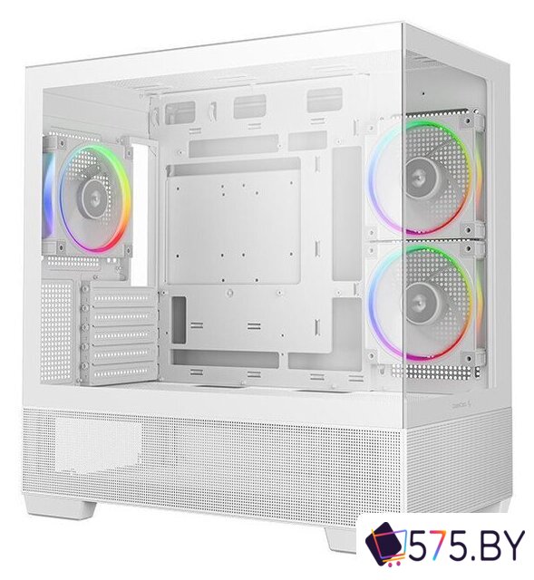 Корпус DeepCool CG380 3F WH R-CG380-WHAGM3-G в магазине 575.by