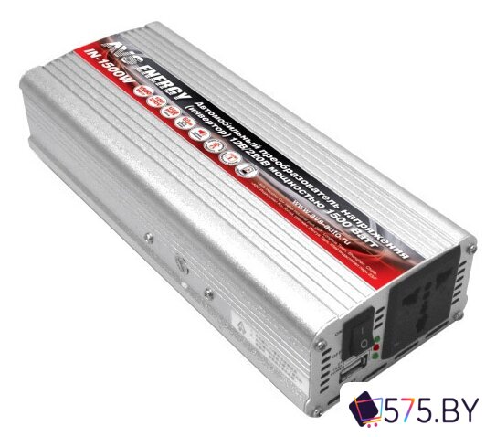 Автомобильный инвертор AVS 12/220V IN-1500W в магазине 575.by