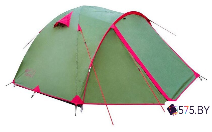 Треккинговая палатка Tramp Lite Camp 2 (зеленый) в магазине 575.by