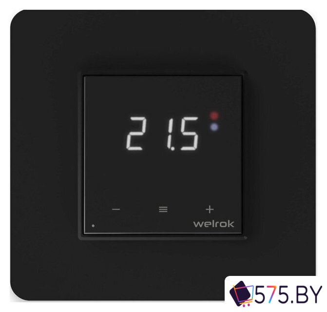 Терморегулятор Welrok oz bk Wi-Fi (черный) в магазине 575.by