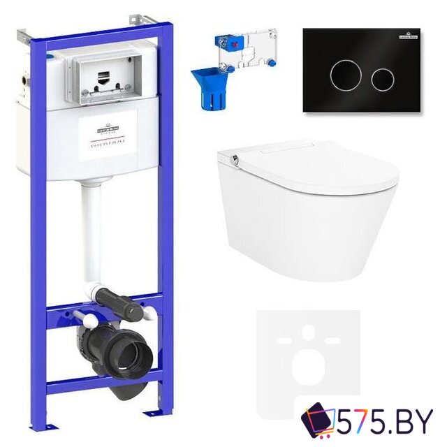 Унитаз подвесной Lavinia Boho Smart V-Clean 7 в 1 87561157 в магазине 575.by