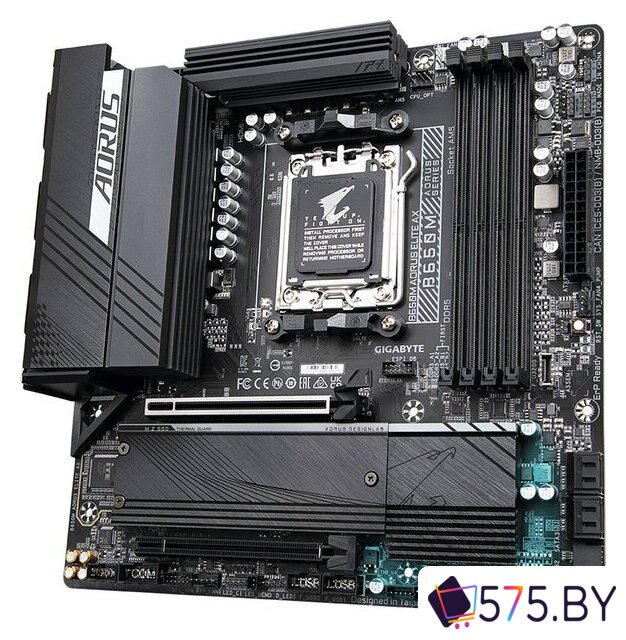 Материнская плата Gigabyte B650M Aorus Elite AX (rev. 1.0) в магазине 575.by