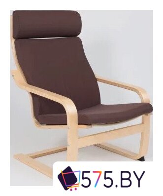 Интерьерное кресло AksHome Relax (ткань, коричневый 10858-15) в магазине 575.by