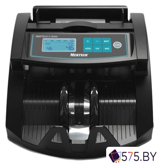 Счетчик банкнот Mertech C-3000 (черный) в магазине 575.by