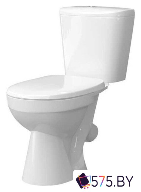 Унитаз напольный Керамин Лаго Инкоэр (белый, с жестким сиденьем) в магазине 575.by