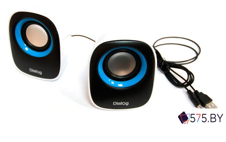 Акустика Dialog AC-06UP (белый/черный) в магазине 575.by