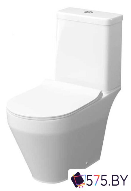 Унитаз напольный Керамин Бари R (Бергамо Slim с микролифтом, 2-режимный слив) в магазине 575.by