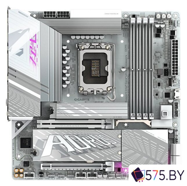 Материнская плата Gigabyte Z890M Aorus Elite WiFi7 Ice в магазине 575.by