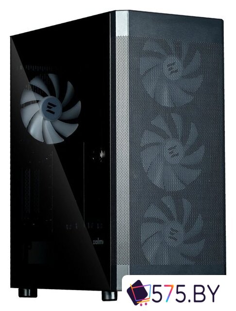Корпус Zalman i4 TG (черный) в магазине 575.by