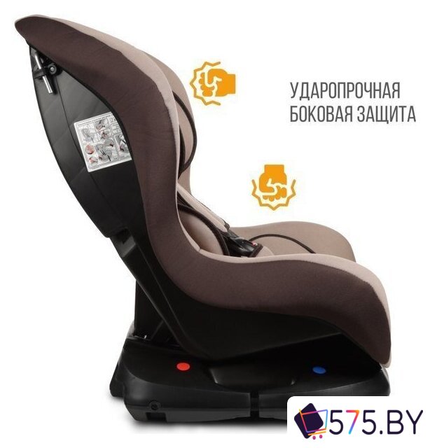 Детское автокресло Zlatek Галеон Lux KRES4007 (светло-коричневый) в магазине 575.by