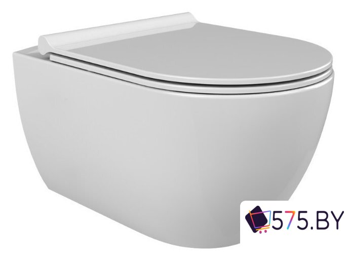 Унитаз подвесной CeraStyle City HC00206PN00 (без сиденья) в магазине 575.by