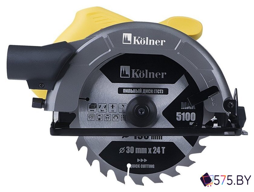Дисковая (циркулярная) пила Kolner KCS 190/1400 в магазине 575.by