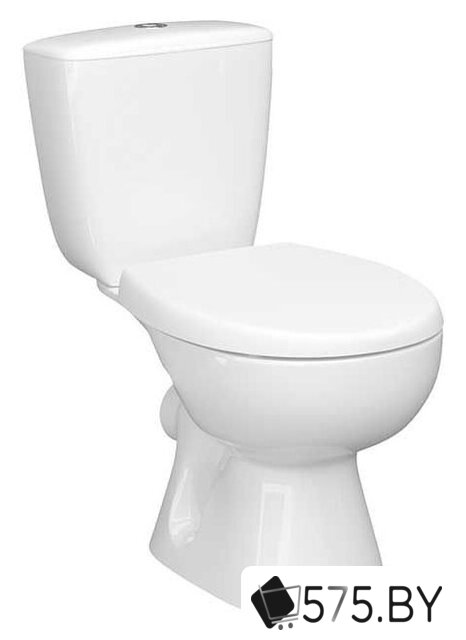 Унитаз напольный Керамин Позитано (бачок, сиденье дюропласт, 2-реж. И-СБ2-НпрРФК-Хк-М) в магазине 575.by